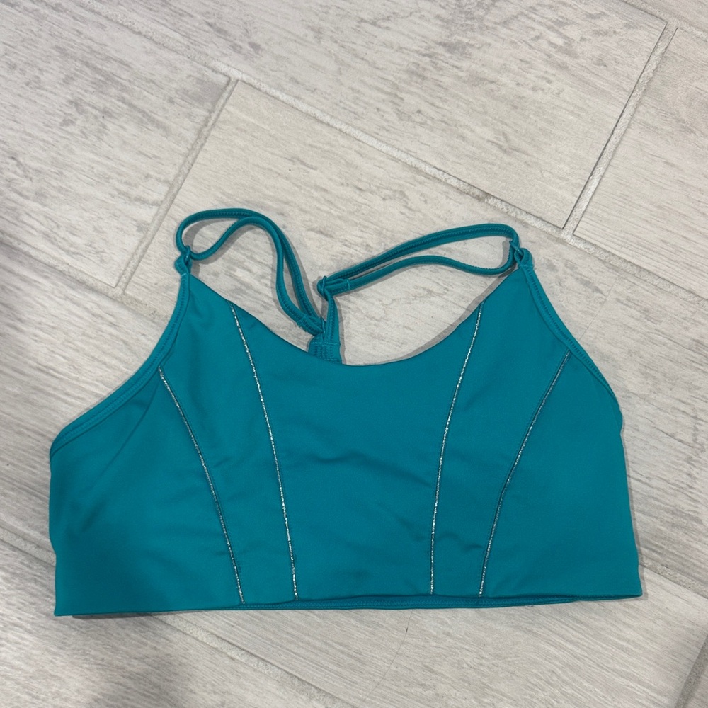 Teal Women's Sports Bralette